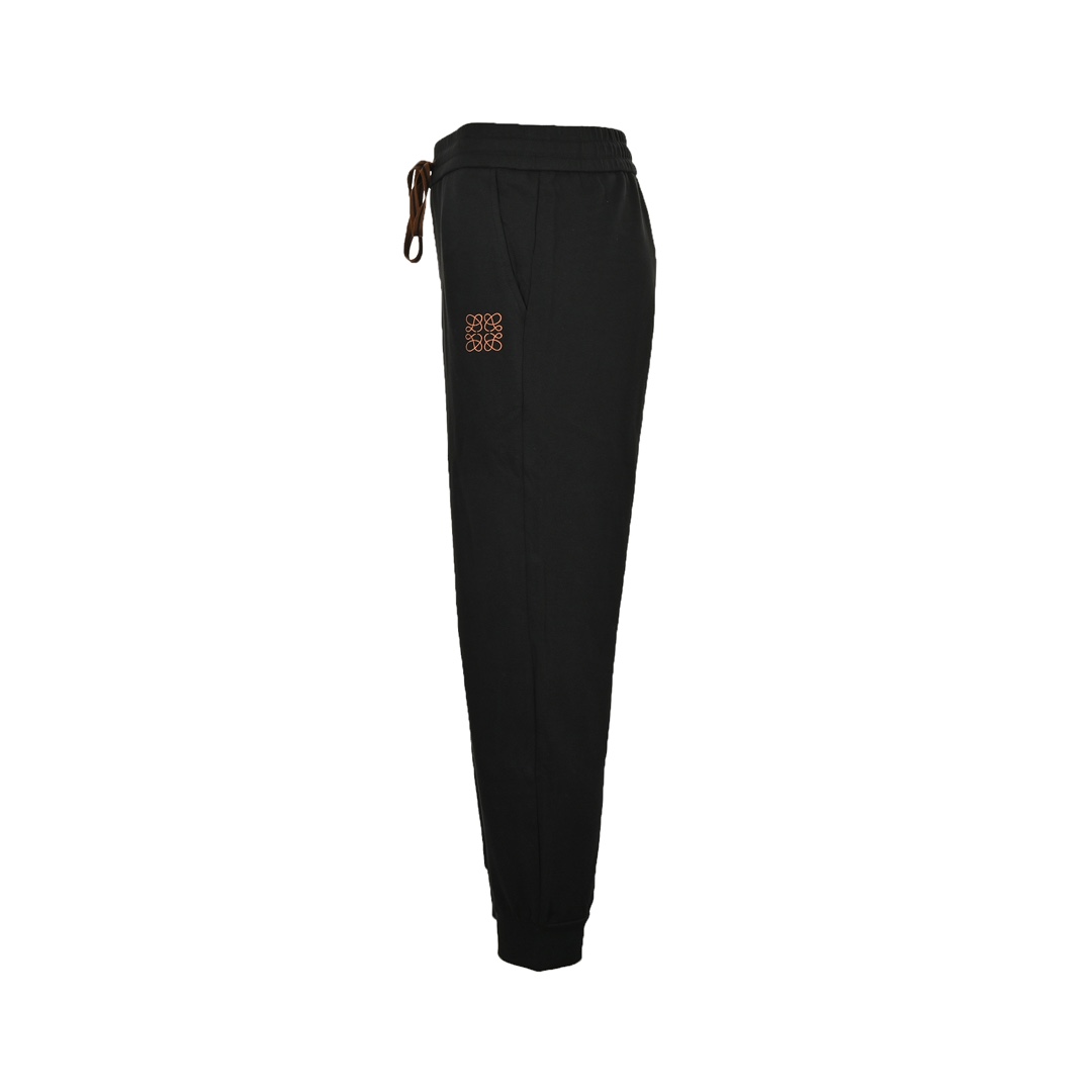Loewe Logo and patch back pocket logo embroidered trousers