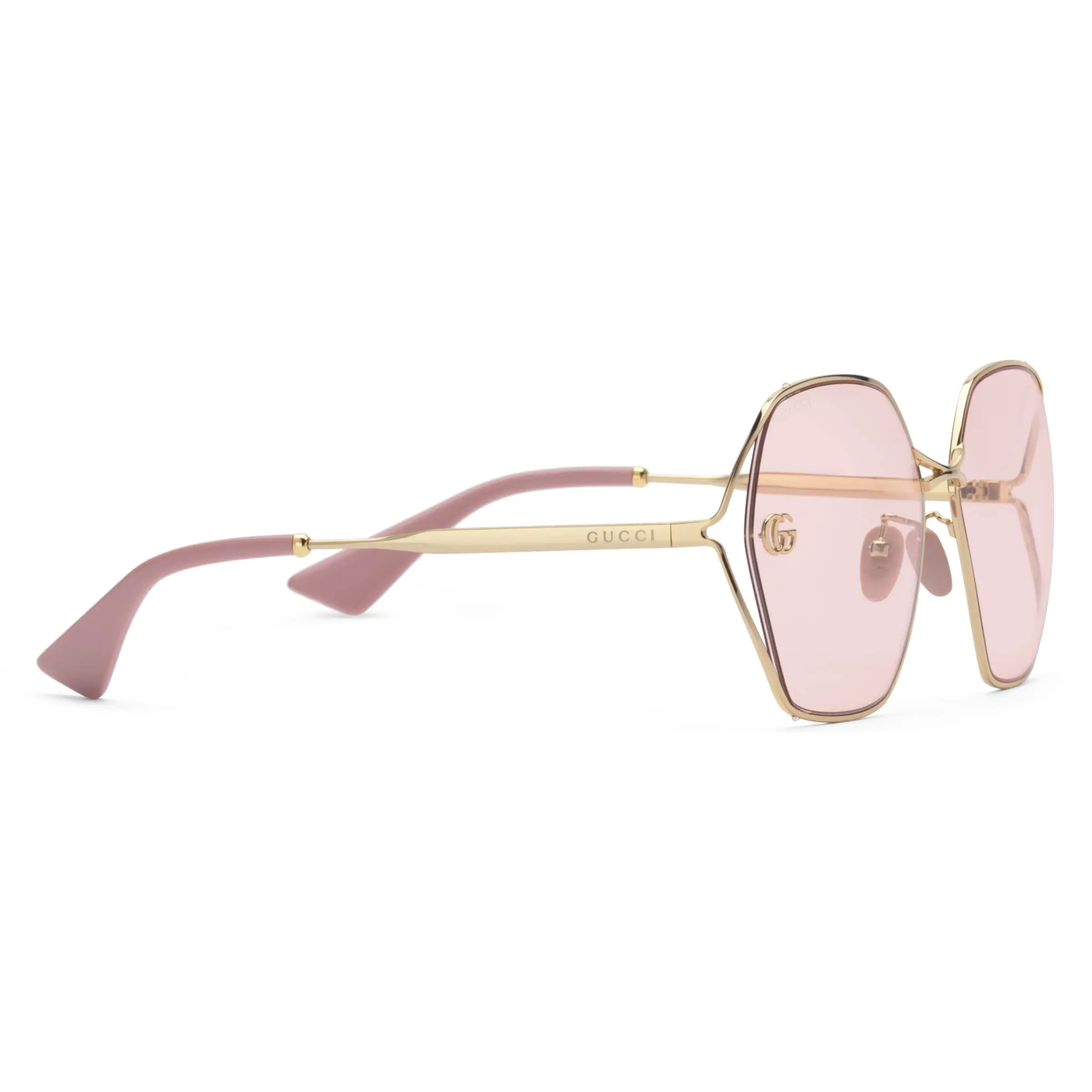 Gucci fitted round frame sunglasses