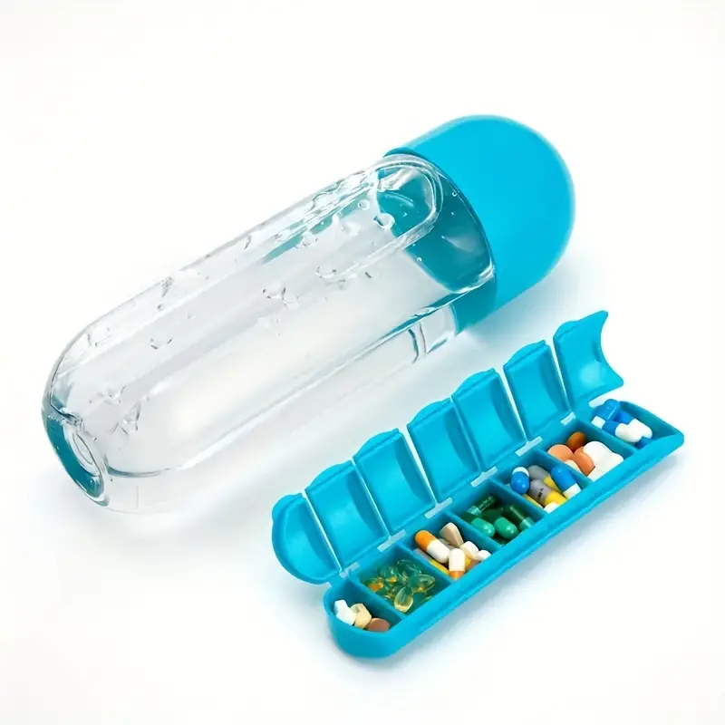 💊💊Three-in-one multifunctional medicine box water cup(🎉Flash Sale - 50% Off)