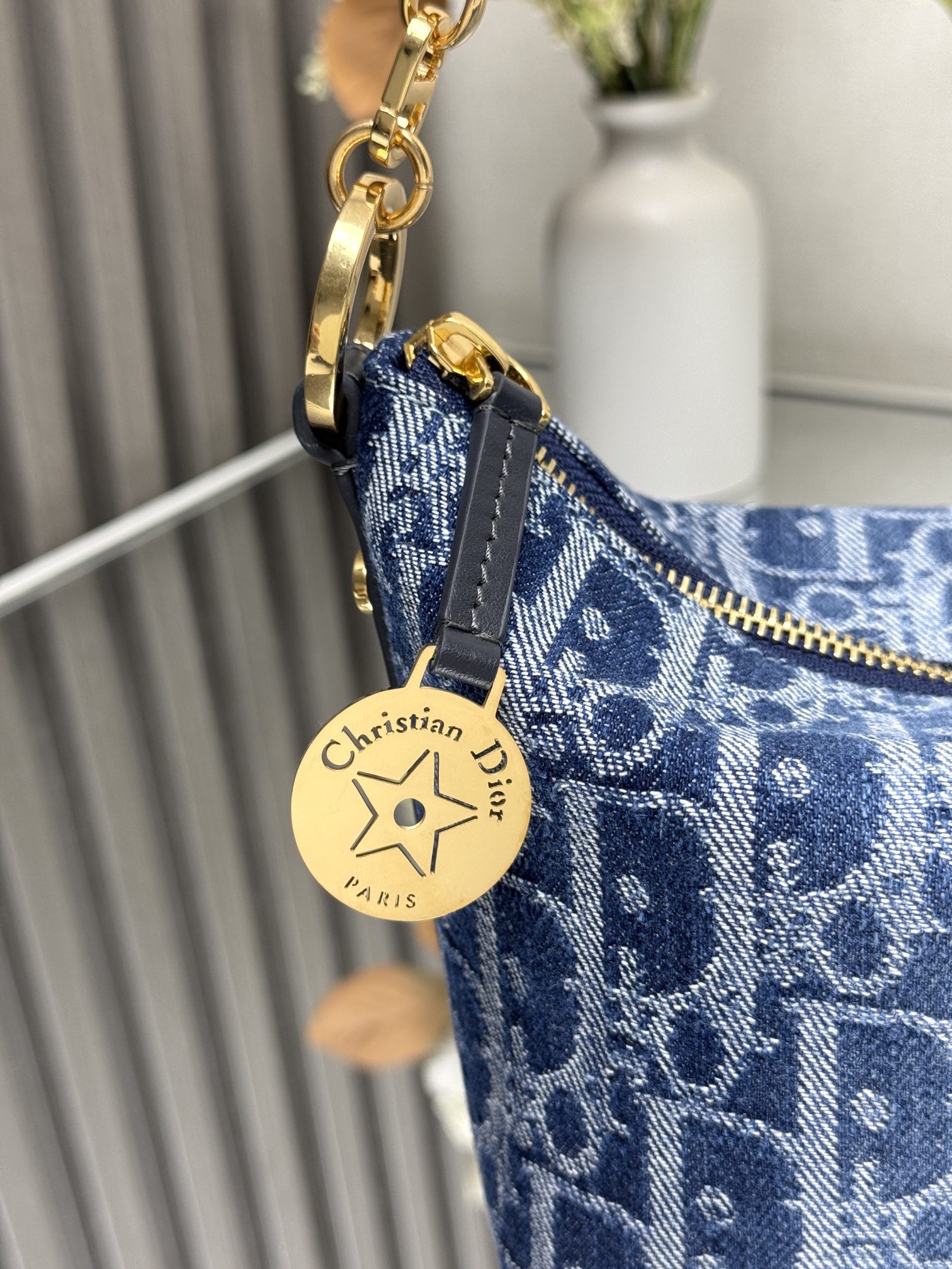 Dior star Hobo chain bag 3202