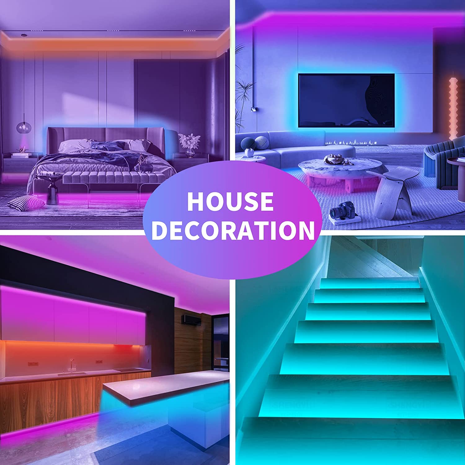 Bluetooth Intelligent Remote Control LED Light Strip