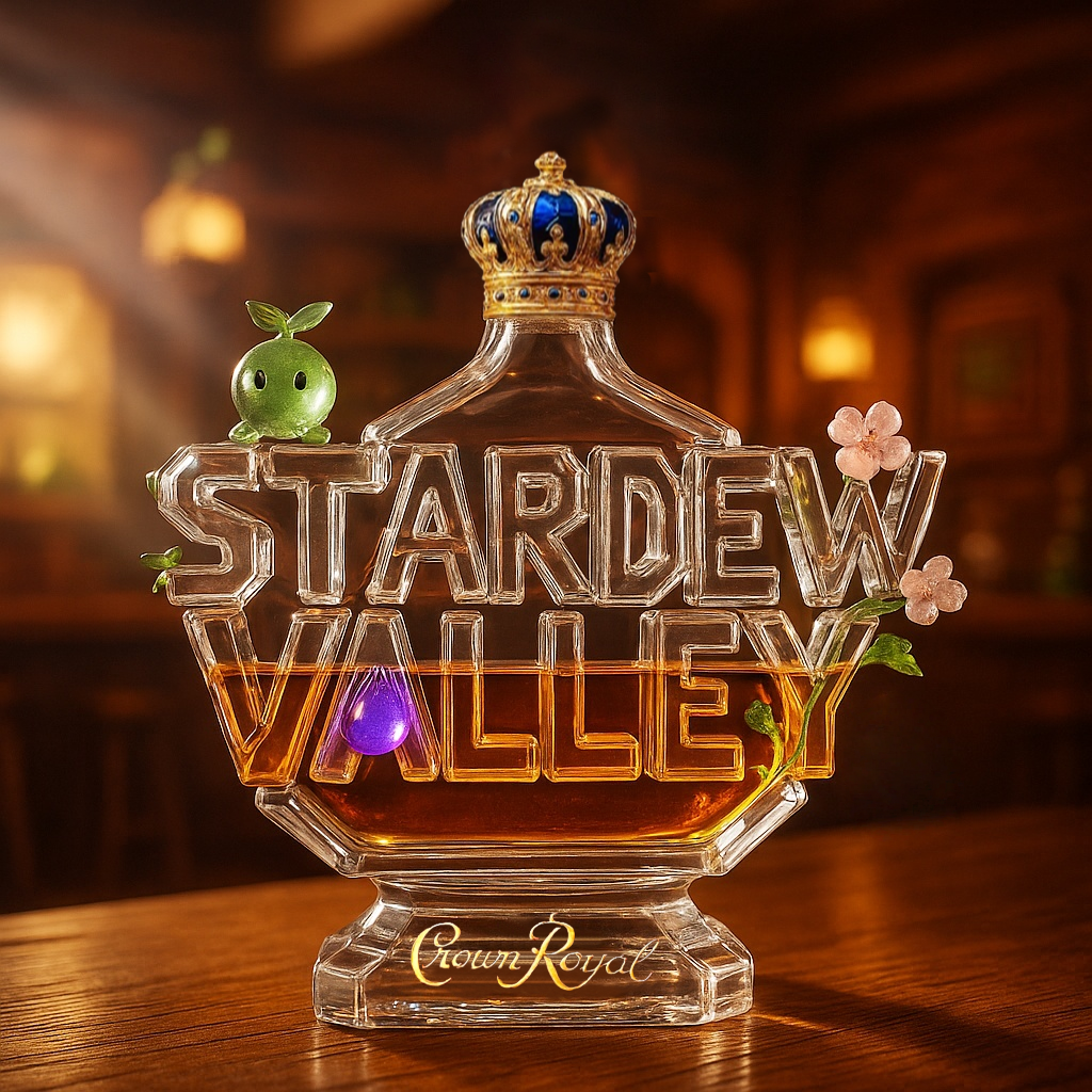 Stardew Valley Whiskey Bottle