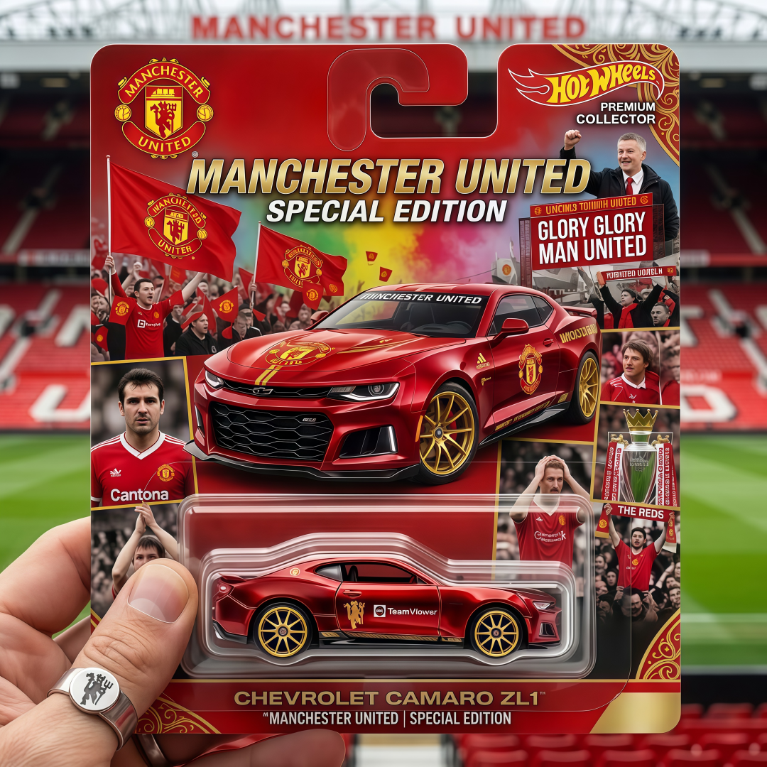Hot Wheels Manchester United Camaro ZL1 &ndash; Special Edition