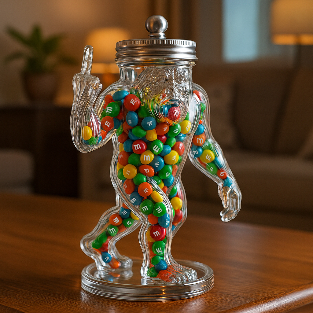 Bigfoot Candy Jar