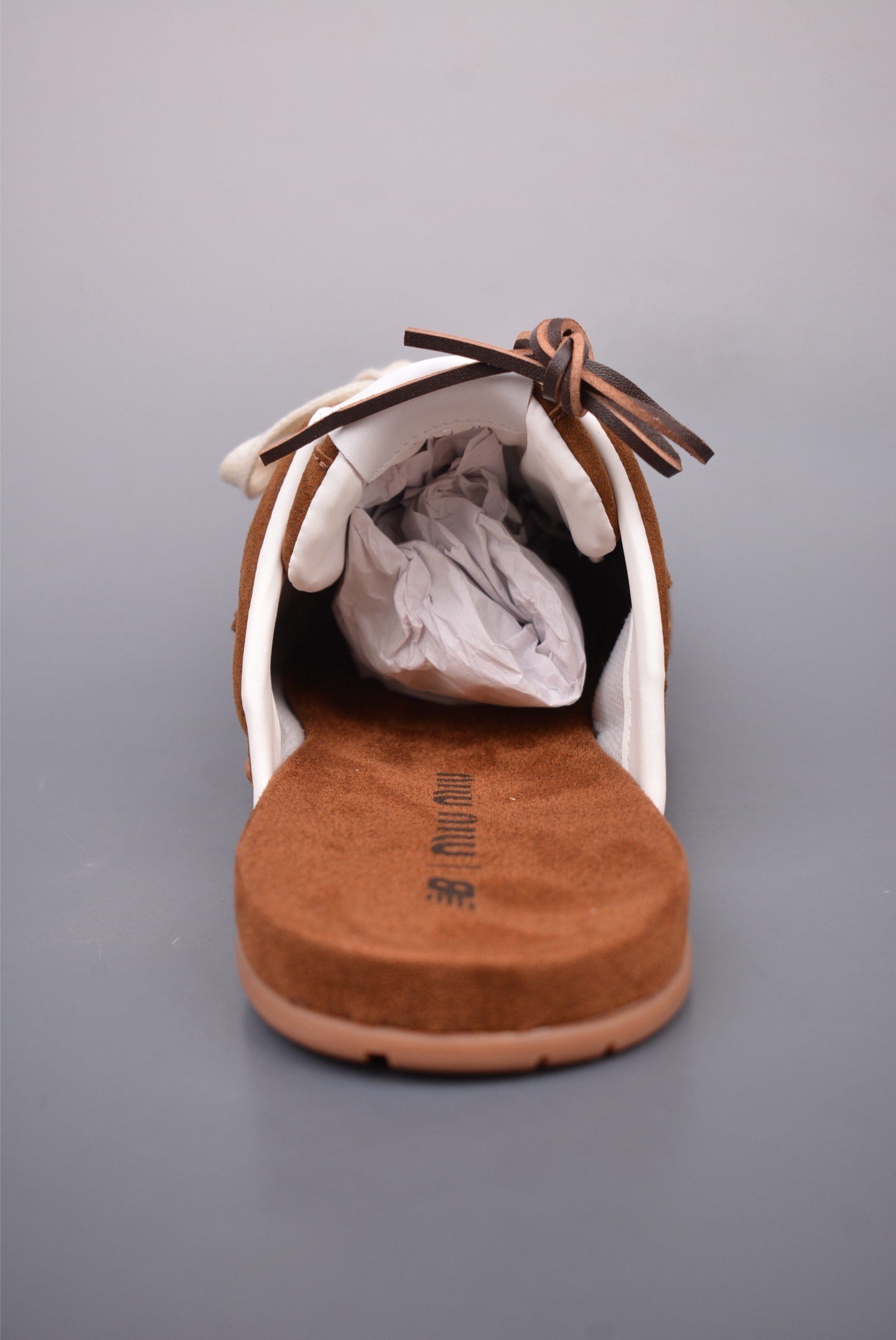 Miu Miu x New Balance 530 SL Faded Suede Mules 