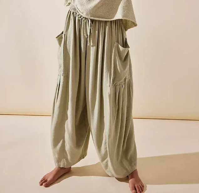 💥Last Day Promotion-[SAVE 50% OFF]--New Quinn Elastic Waist Wide Leg Pants--BUY 2 GET 10% OFF & FREE SHIPPING