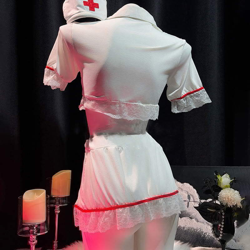 Cosplay Nurse Cross Lingerie Set