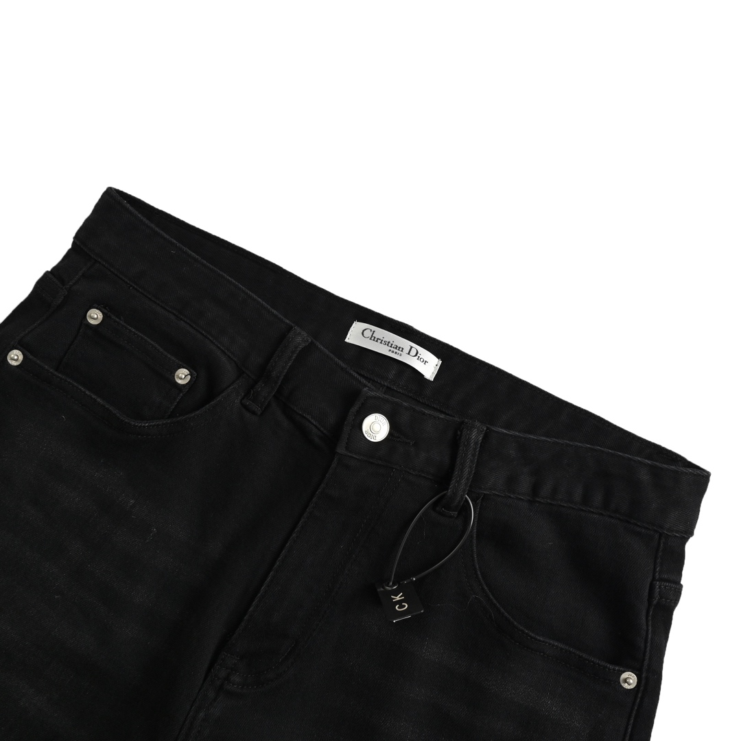 Dior 24Fw back pocket monogram jeans