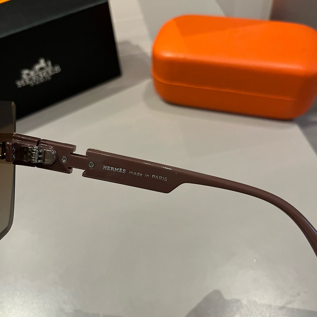Hermes rimless sunglasses
