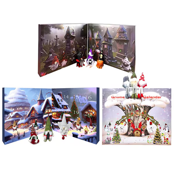 🔥Free Shipping🎅2024 Christmas New Gnome Dolls Blind Box Calendar