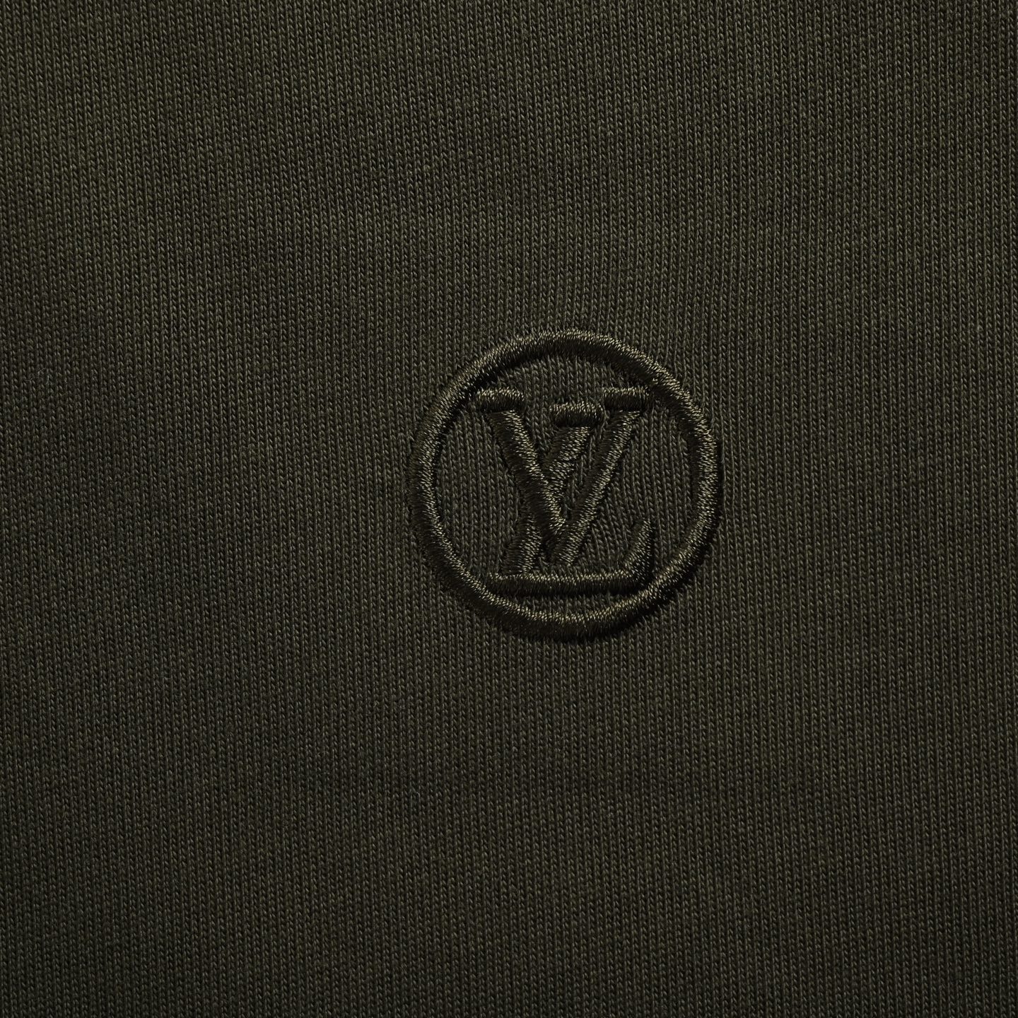 Louis Vuitton 25ss short sleeve embroidered logo