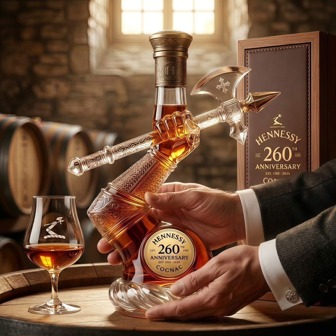 Hennessy 260th Anniversary Commemorative Bottle