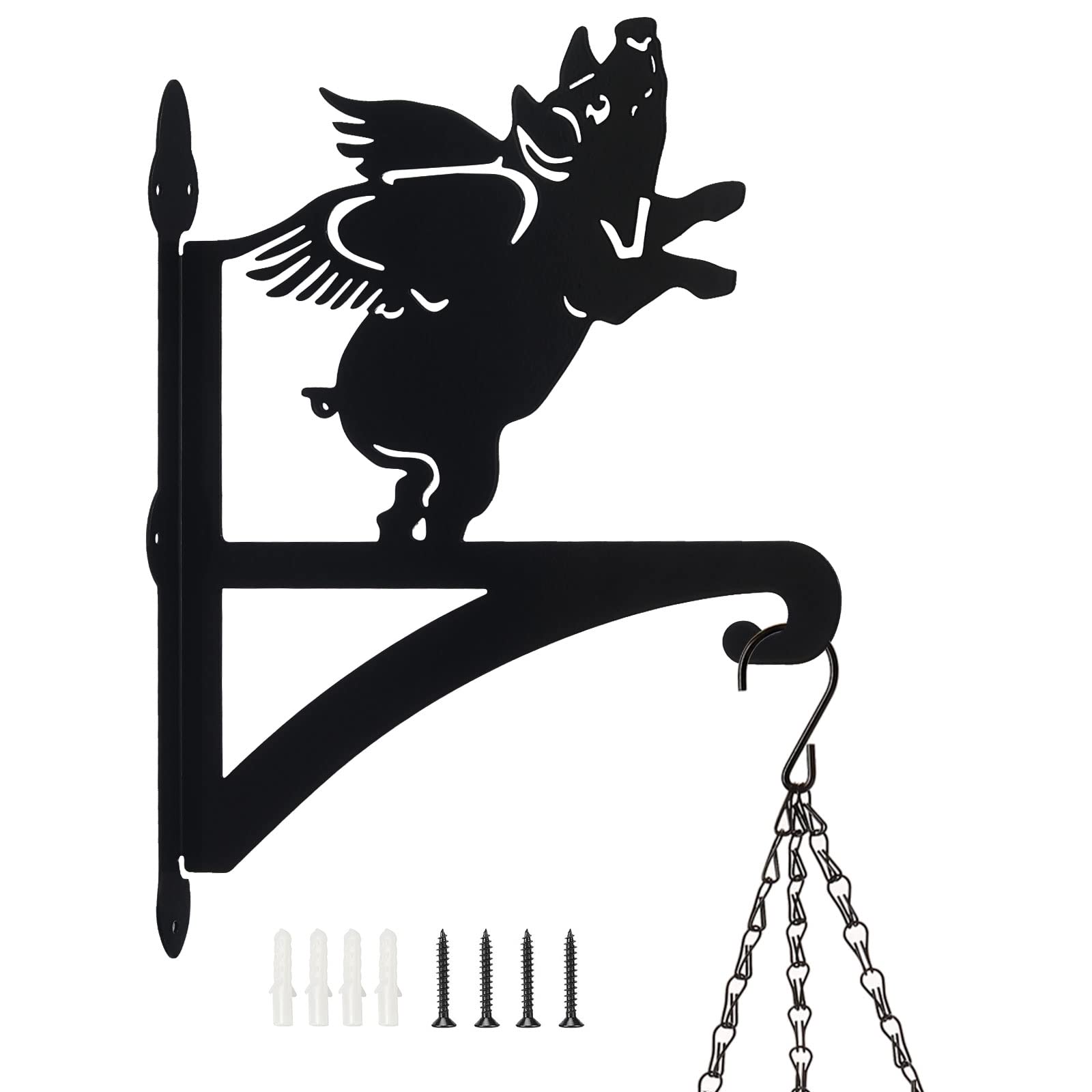 💥Last Day Promotion-[SAVE 50% OFF]--Hanging Plant Bracket Iron Heavy Duty Ornamental--BUY 2 GET FREE SHIPPING