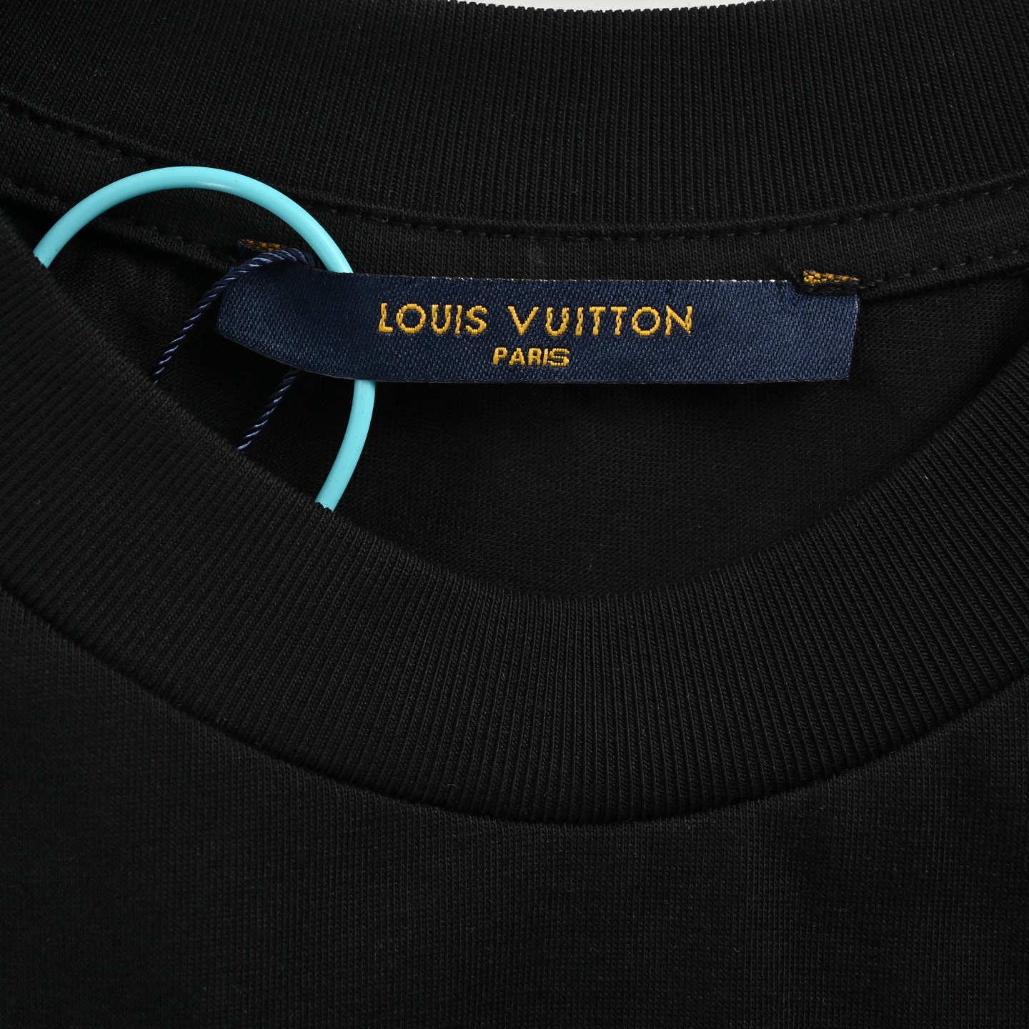 Louis Vuitton 25ss letter graffiti hand-painted print short sleeve