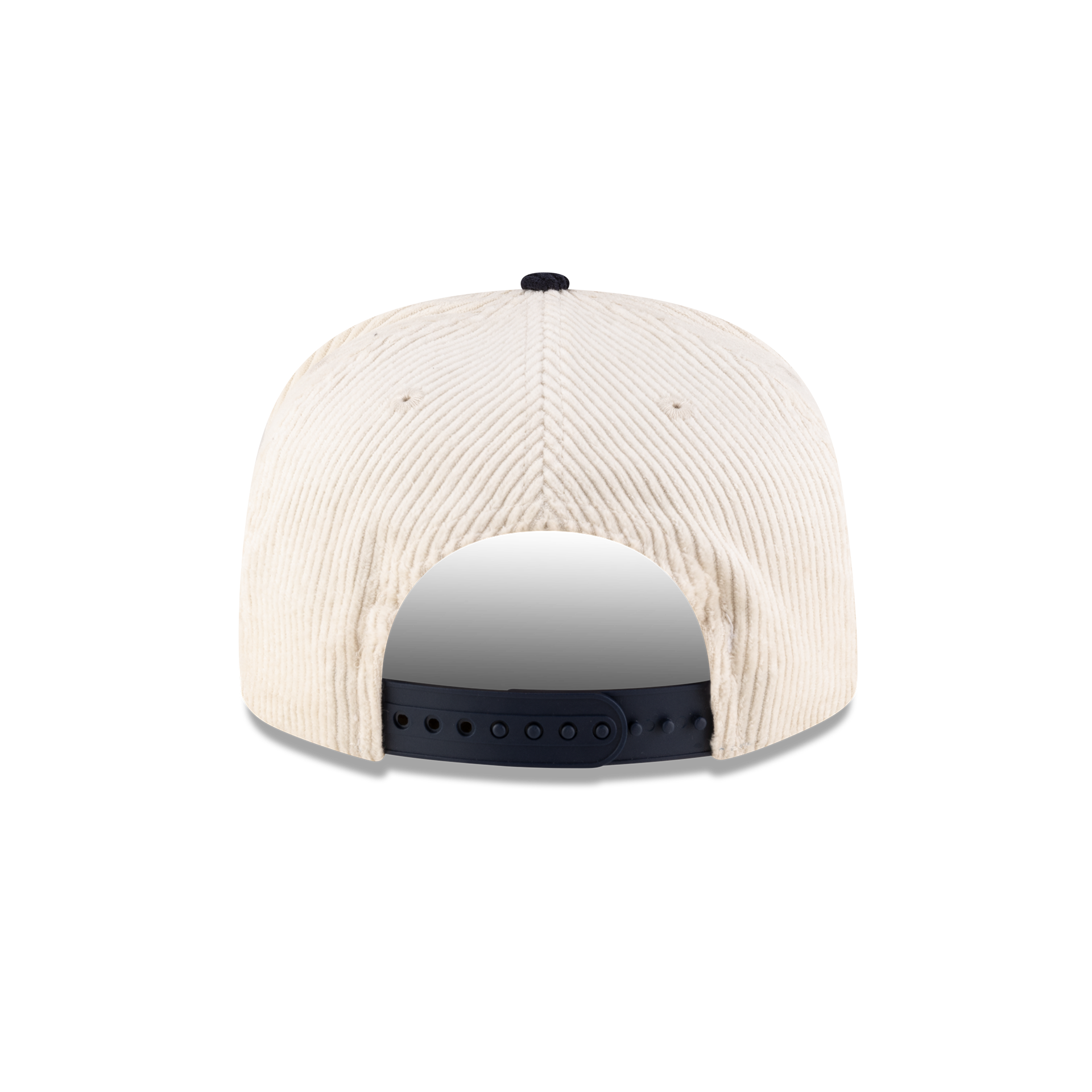 New Era Branded Paragon Corduroy Chrome White Split Panel 9FIFTY Snapback Hat