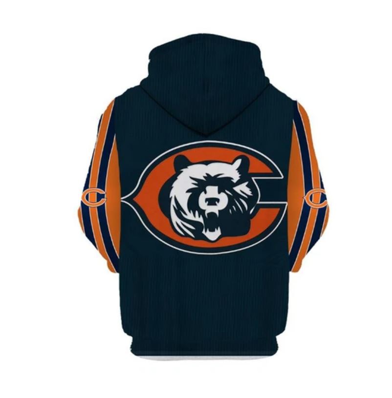 CHICAGO BEARS 3D HOODIE CCBB005