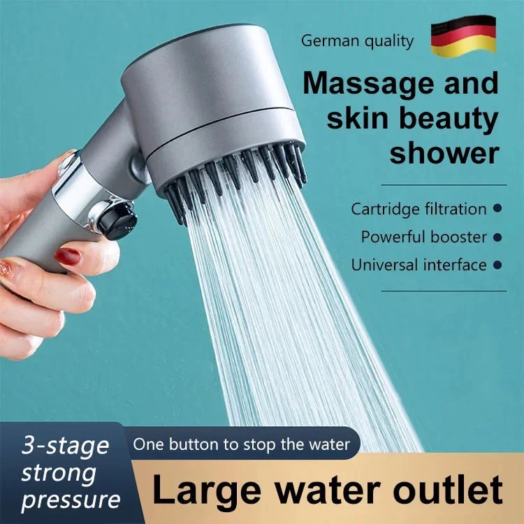 Multifunctional Shower Massage Skin Beautifying Shower Head
