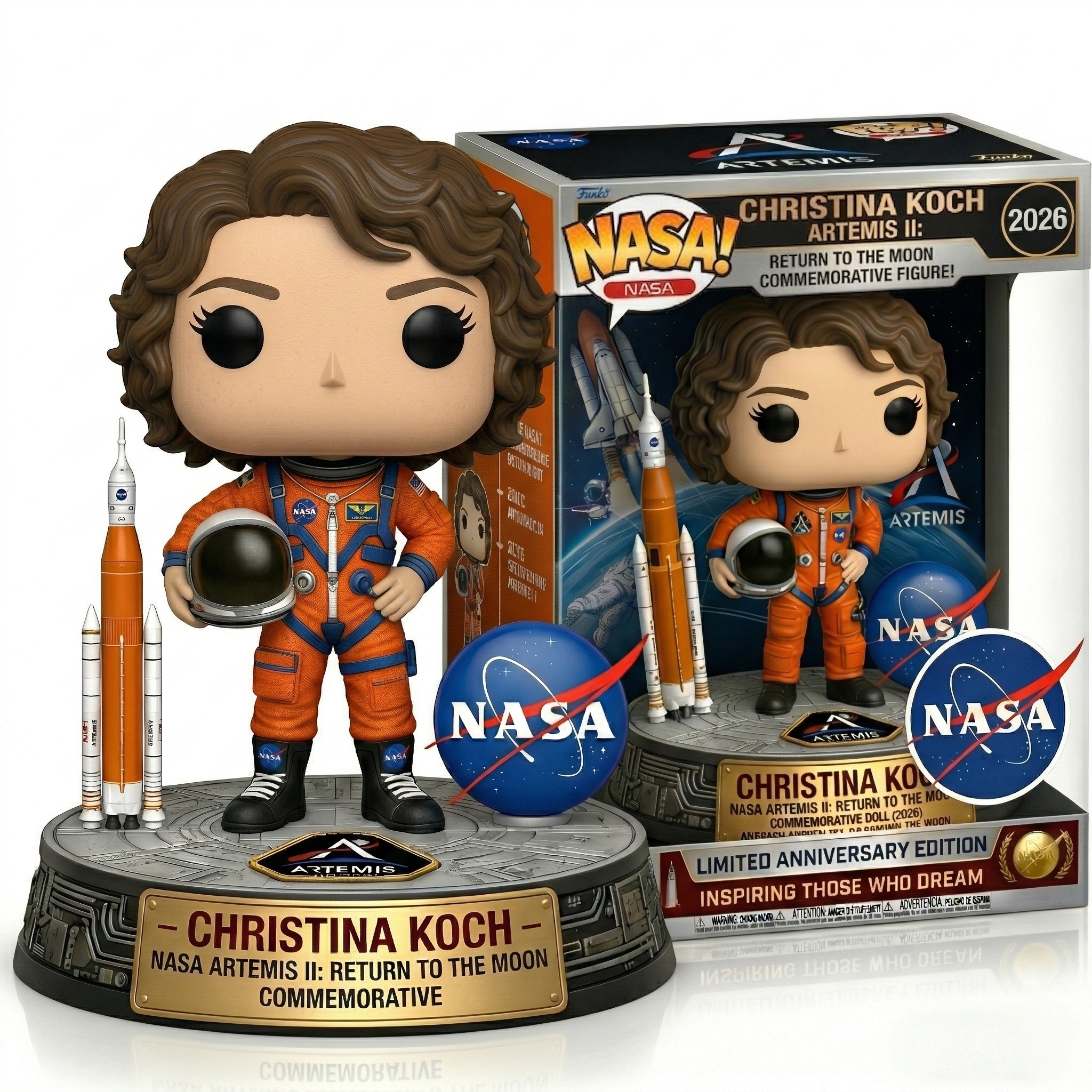 🛰️NASA Artemis II Astronaut Funko Pop!