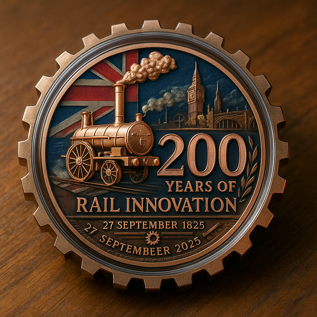 🚂🇬🇧 Britain’s Engine of Change™ – 200th Anniversary Coin