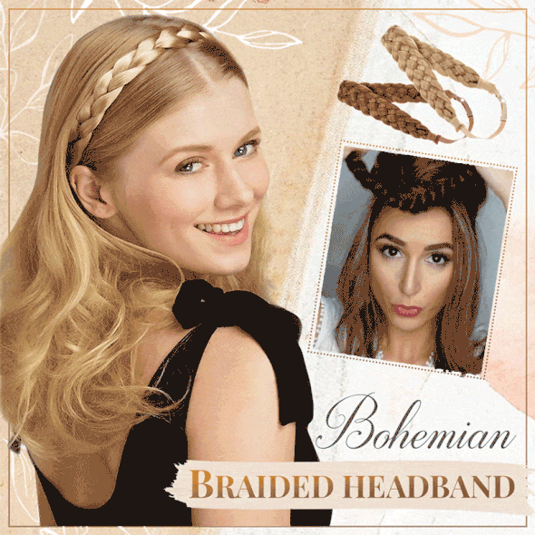 Classy Boho Braided Headband (BUY 2 GET 1 FREE NOW)