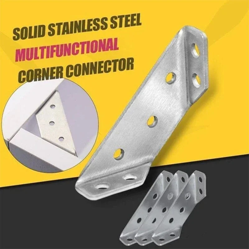 🧑‍🔧Universal Stainless Steel Furniture Corner Connector🛠