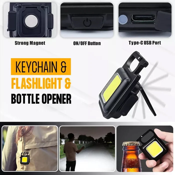 Multifunctional Keychain Emergency Light（Last day of special price, back to original price tomorrow）🔥🔥🔥