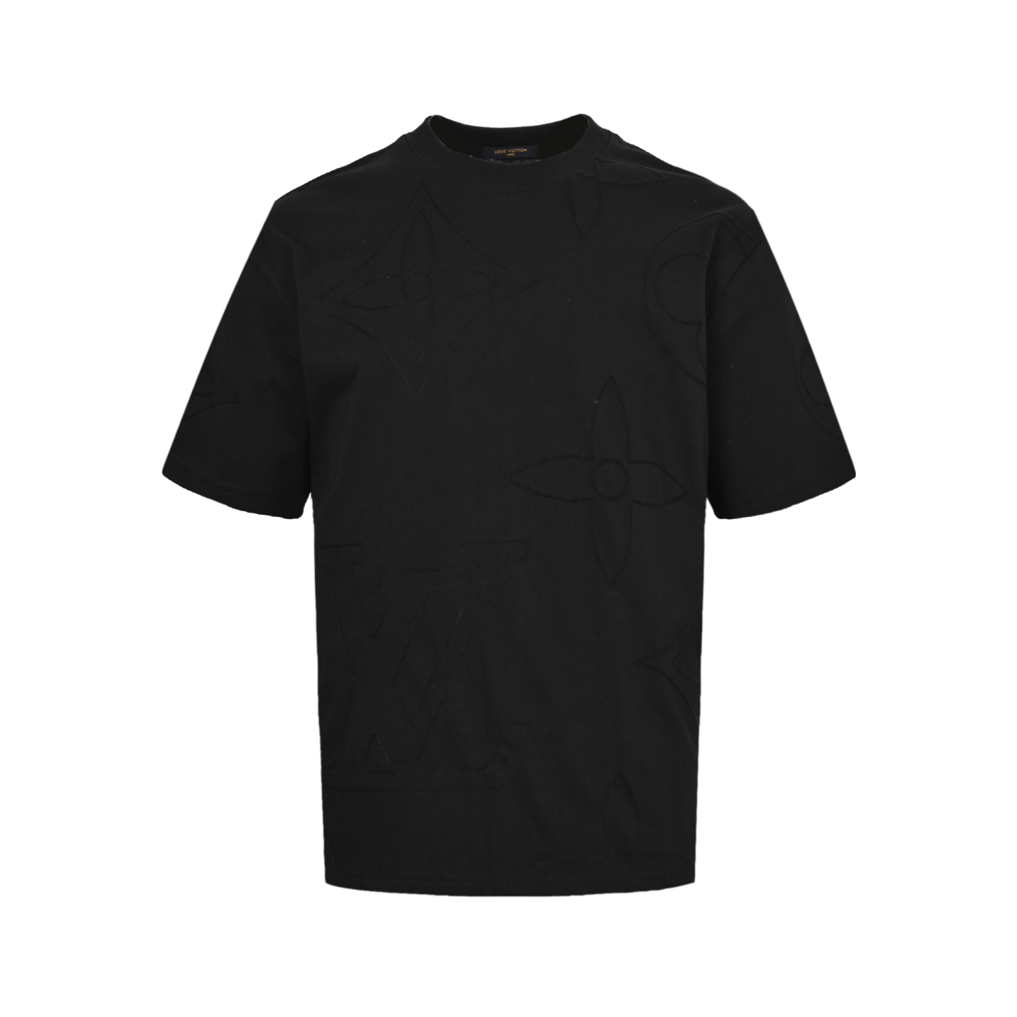 Louis Vuitton 25ss all-over monogram embroidered short sleeves