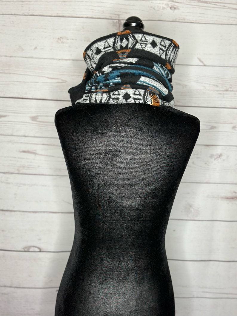 Regal Western Aztec Warm Neck Hood