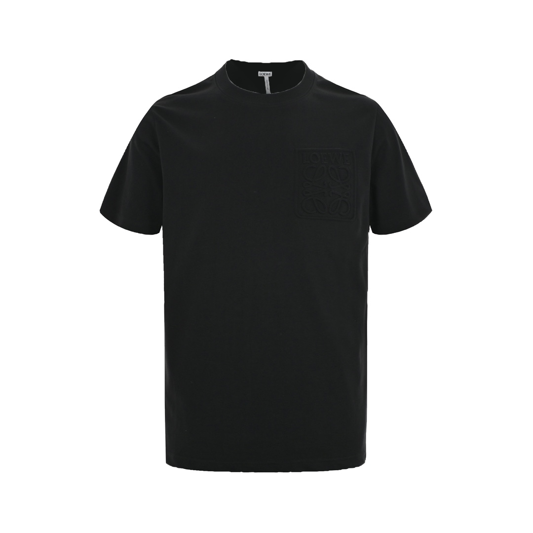 Loewe 23ss embossed logo short sleeve