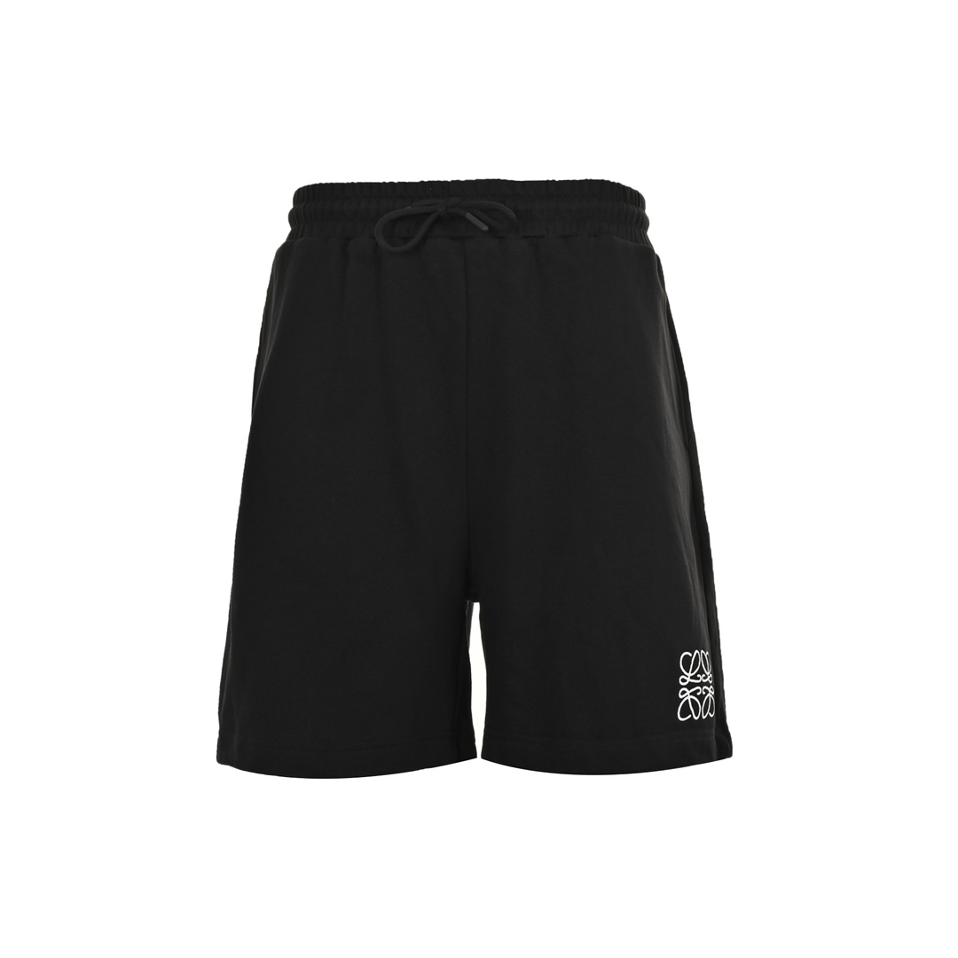 Loewe Simple Logo Embroidered Basic Shorts