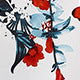 Plus Size Self Developed Designed Summer Floral Printed Chiffon Short Sleeved Shirt Puff Sleeve Shirt
