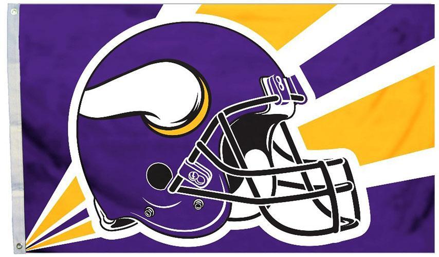 MINNESOTA VIKINGS FLAG 3×5 FT