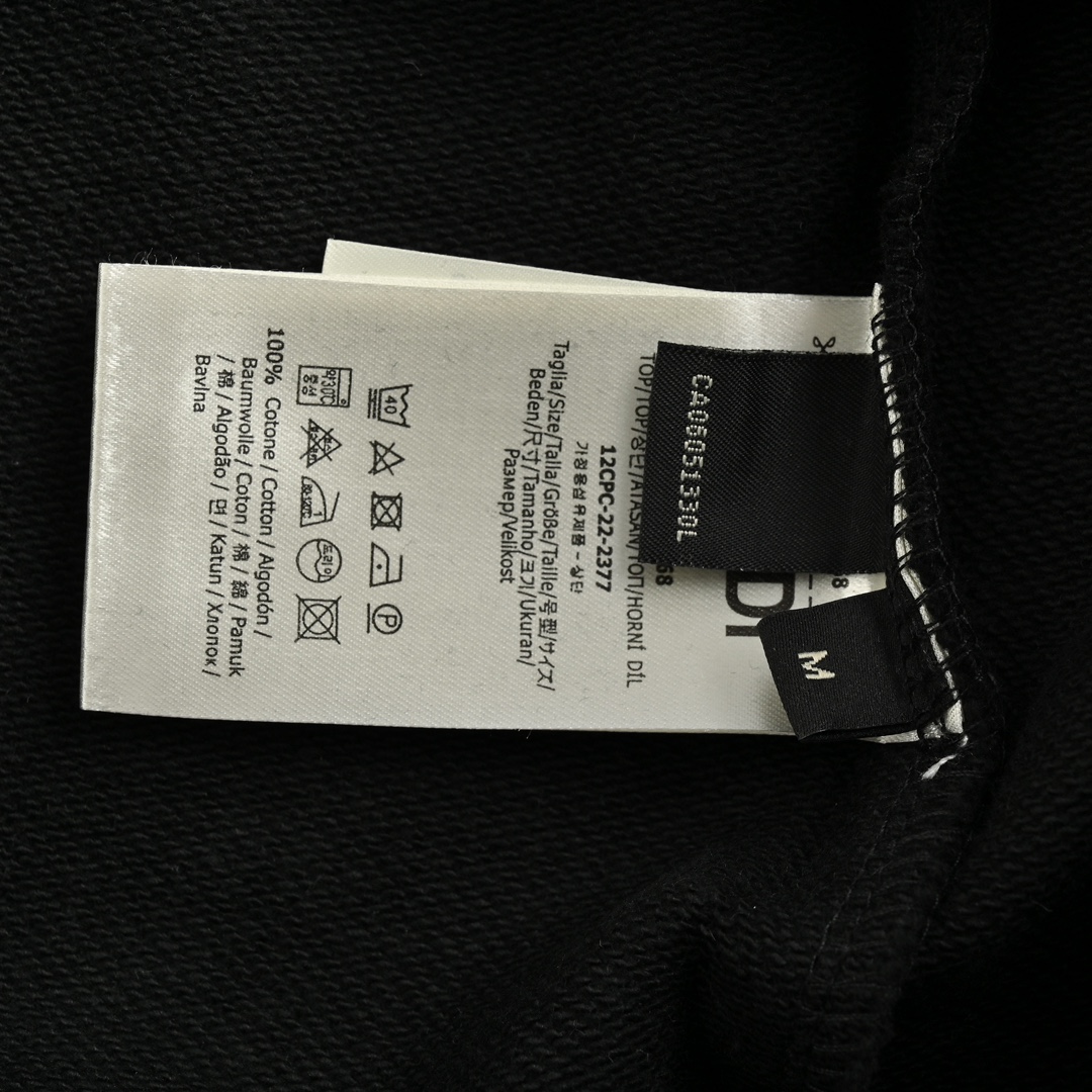 Fendi 24Fw hooded sweatshirt with embroidered letters on the chest and double F webbing on the side