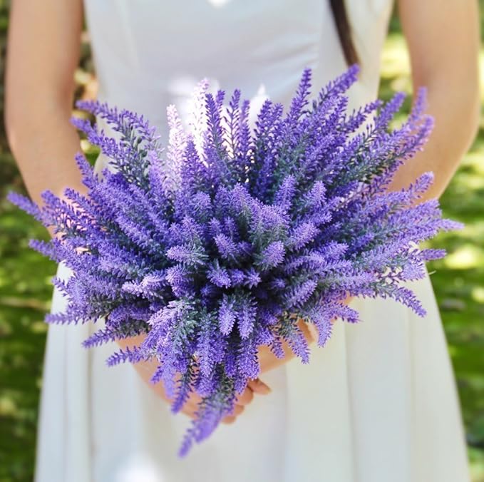 🌸Mother's Day Sale 50% off🔥 Artificial Lavender Bouquet (UV Protection)