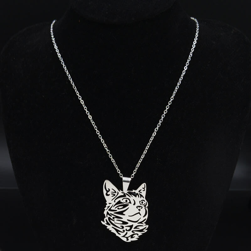 Cat Face Necklace