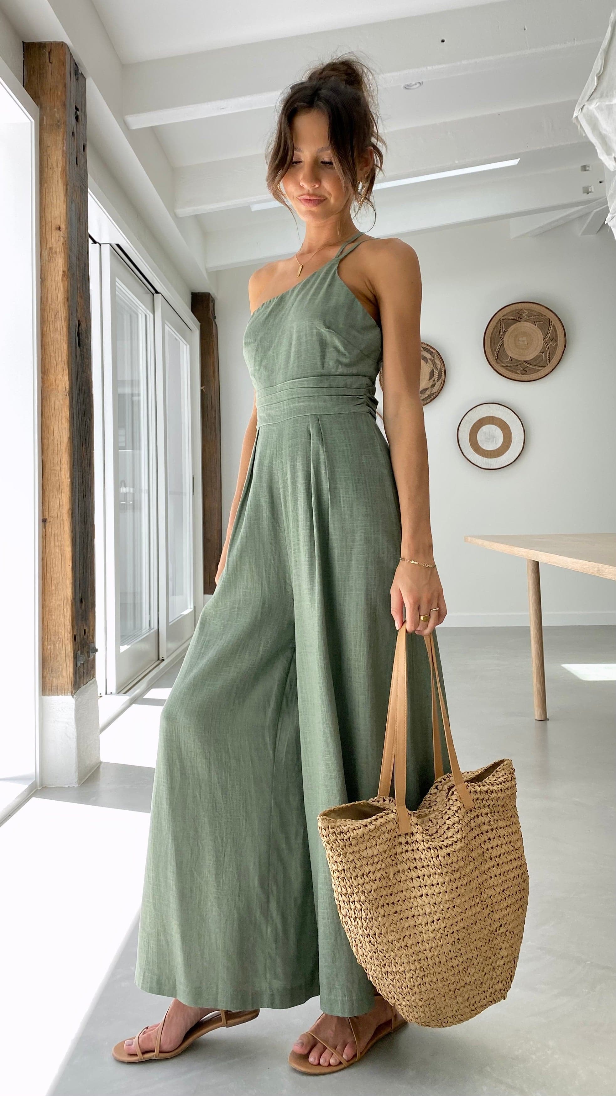 Samaya Jumpsuit - Khaki