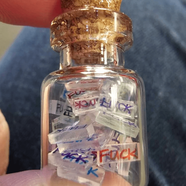 Mini Jars of F*cks