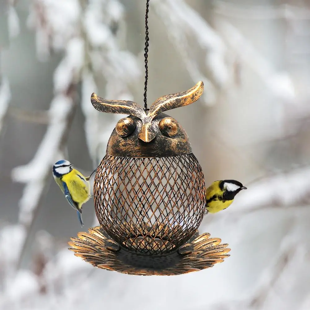 🔥HOT SALE 50% OFF🔥Heavy Duty Copper Metal Mesh Wild Finch Bird Feeder🐦