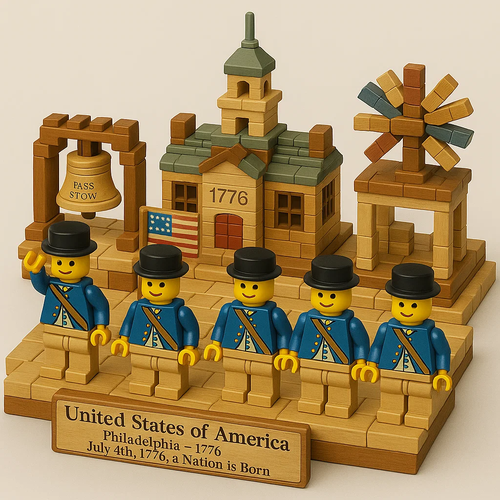 Brick of Independence – 1776 Parade Edition