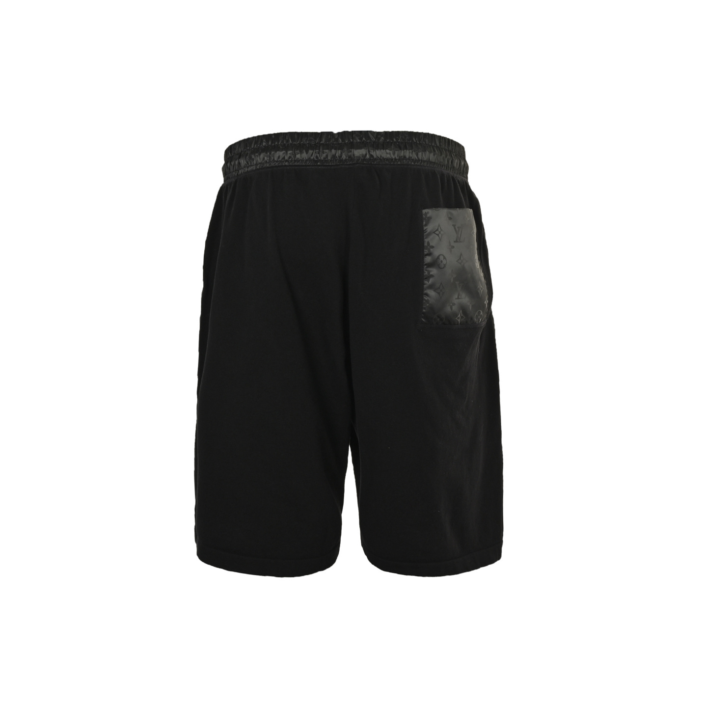 Louis Vuitton 25Fw knitted jacquard and nylon inset drawstring shorts
