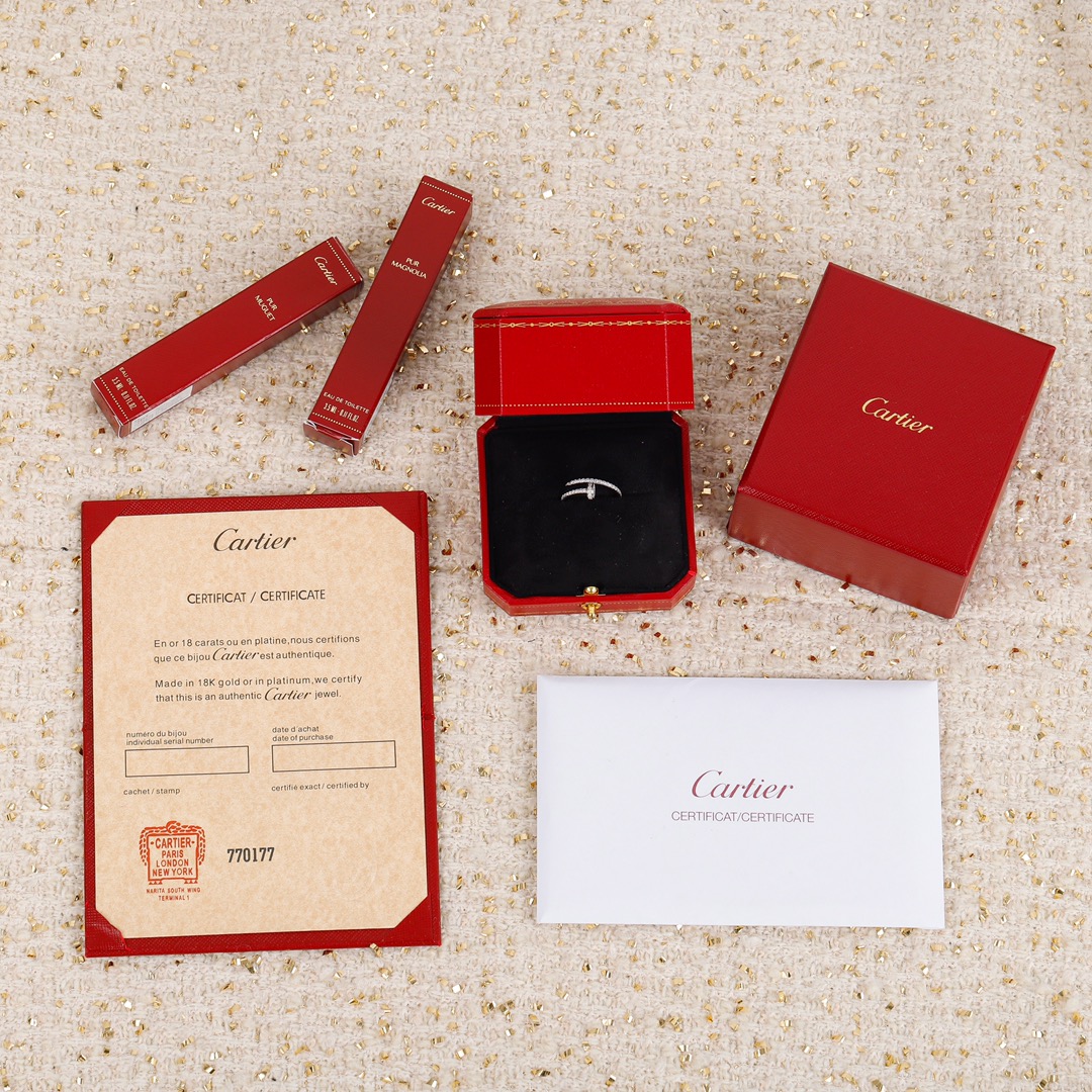 Cartier nail diamond ring
