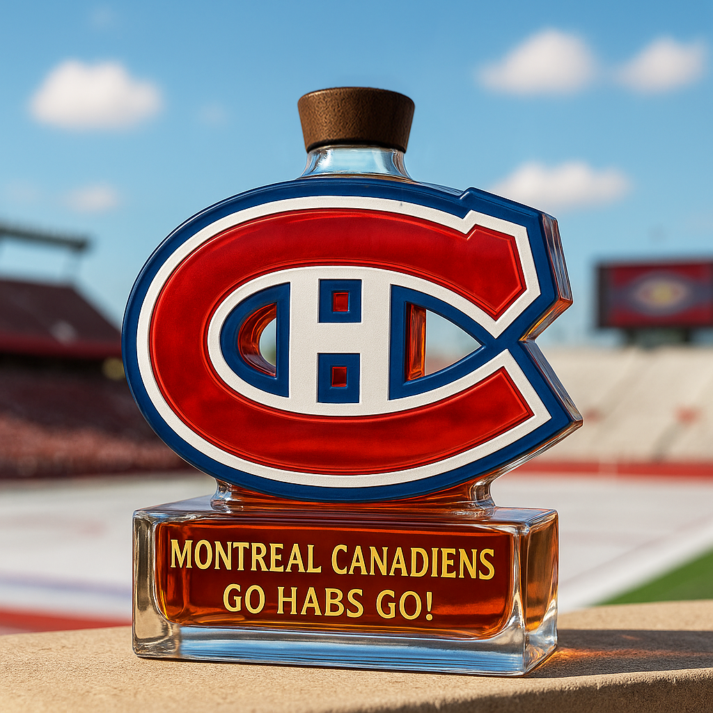 Montreal Canadiens' Ice Arena Majesty Whiskey Bottle