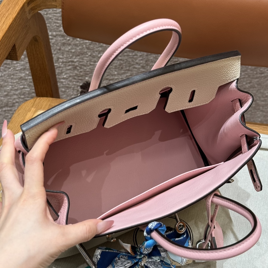 Hermès Birkin i2Nata3QRose Sakura Handbag (Handmade to Order)
