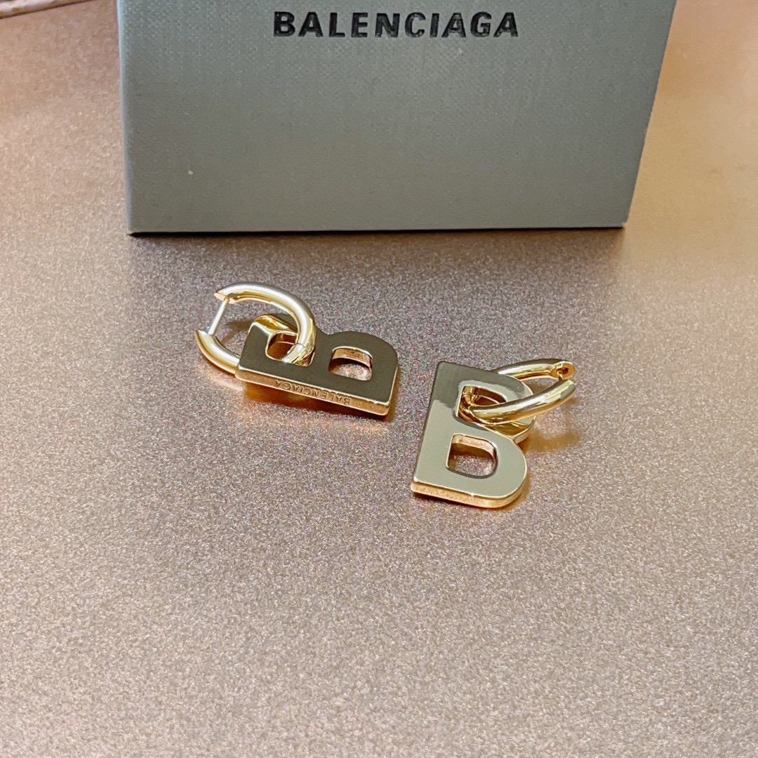 Balenciaga BB earrings