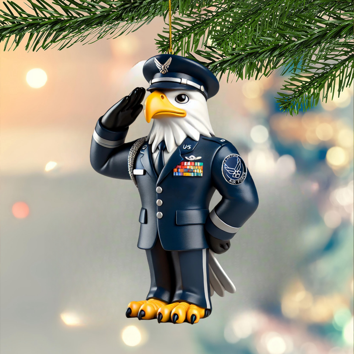 🦅Veteran Tribute Eagle Ornament