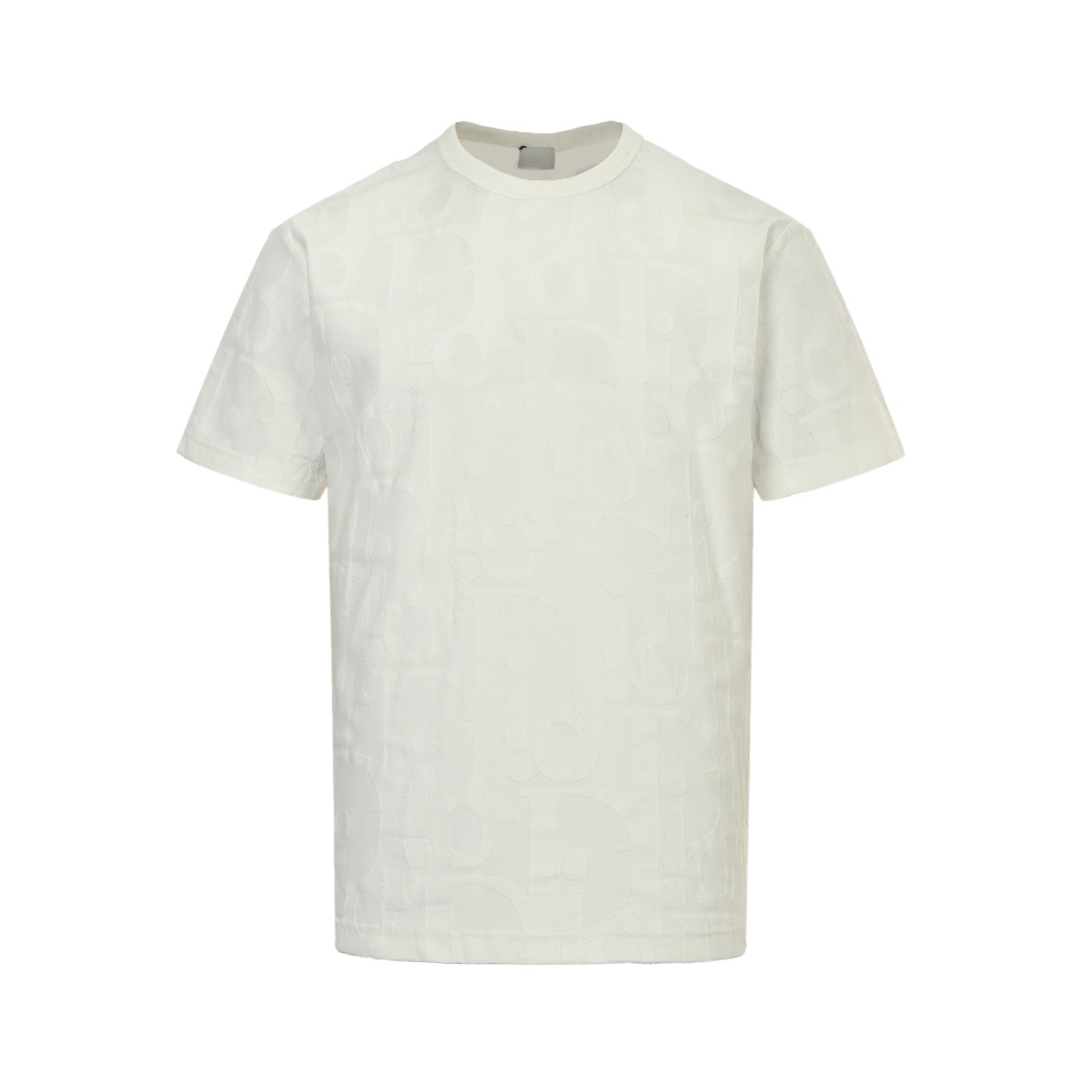 Dior 25ss all-over monogram jacquard short-sleeved shirt