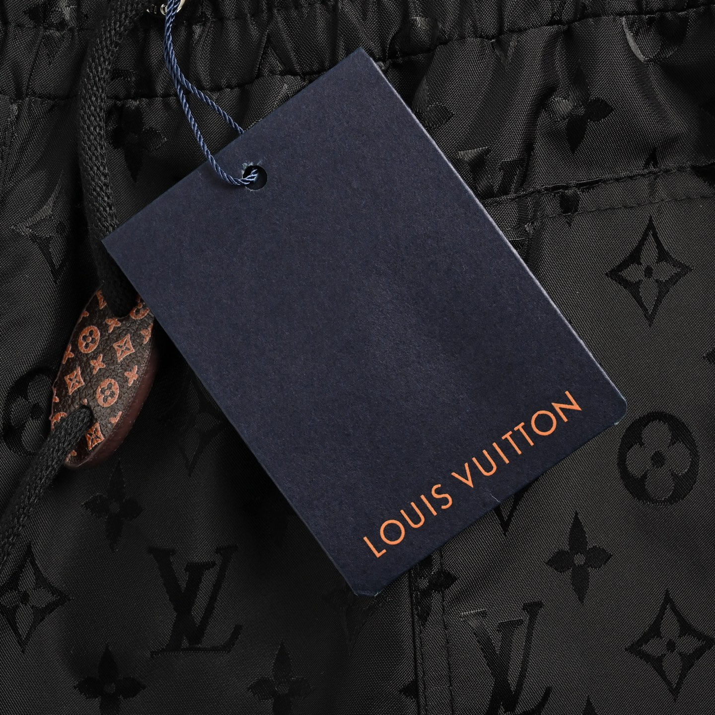 Louis Vuitton all over print monogram zip up shorts