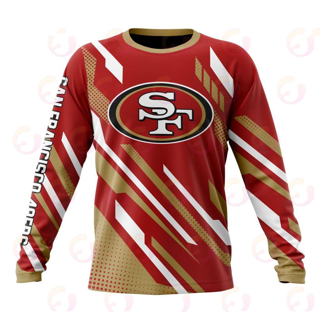 SAN FRANCISCO 49ERS 3D HOODIE SPECIAL MOTOCROSS CONCEPT