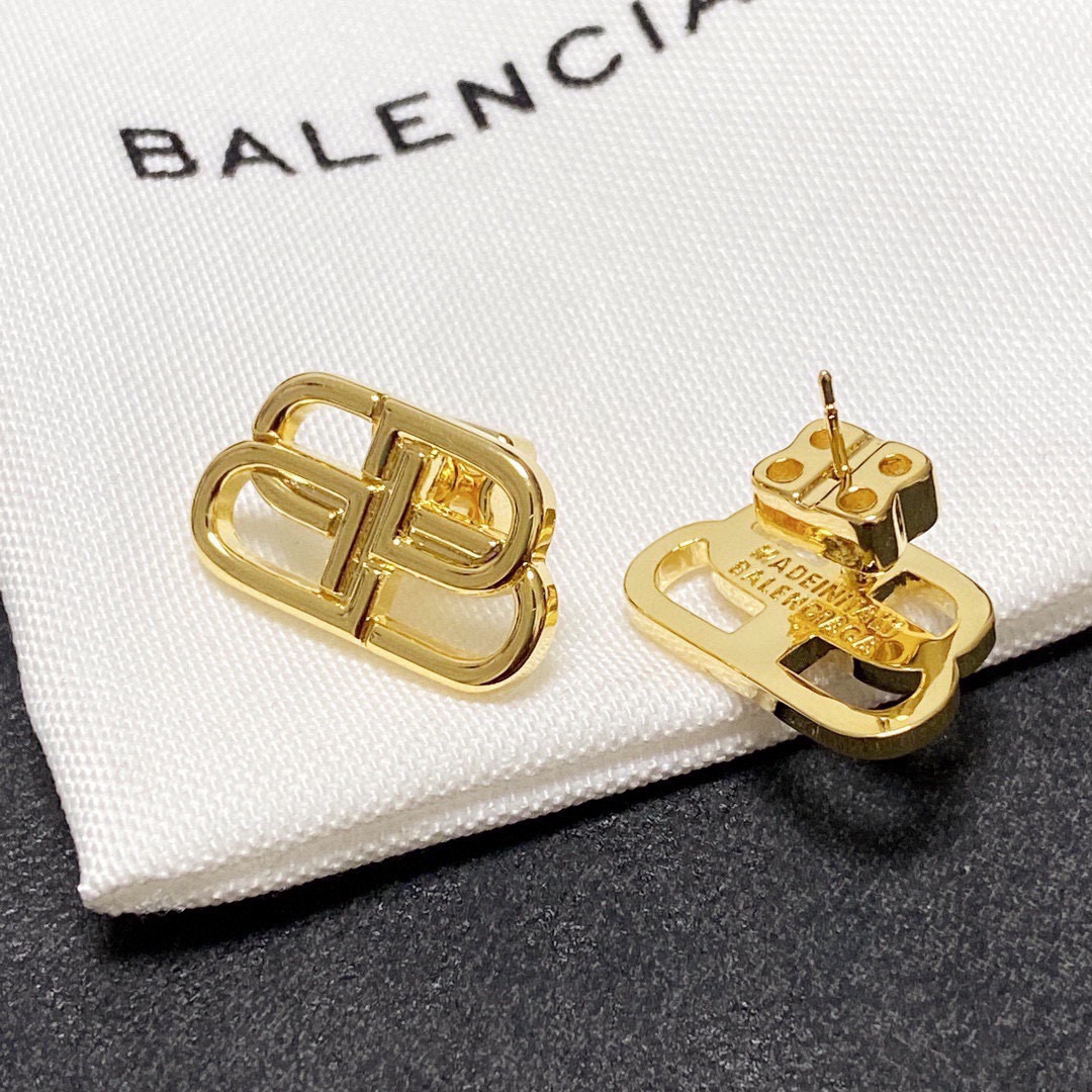 Balenciaga BB earrings