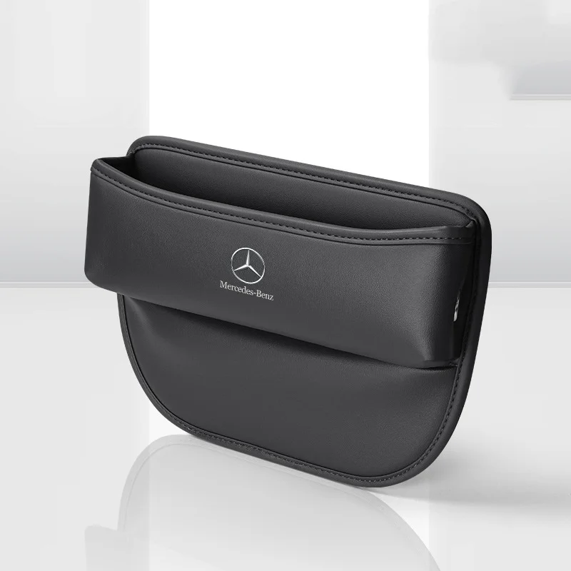 🔥Hot Sale🔥 Exclusive Logo Leather Car Seat Storage Box